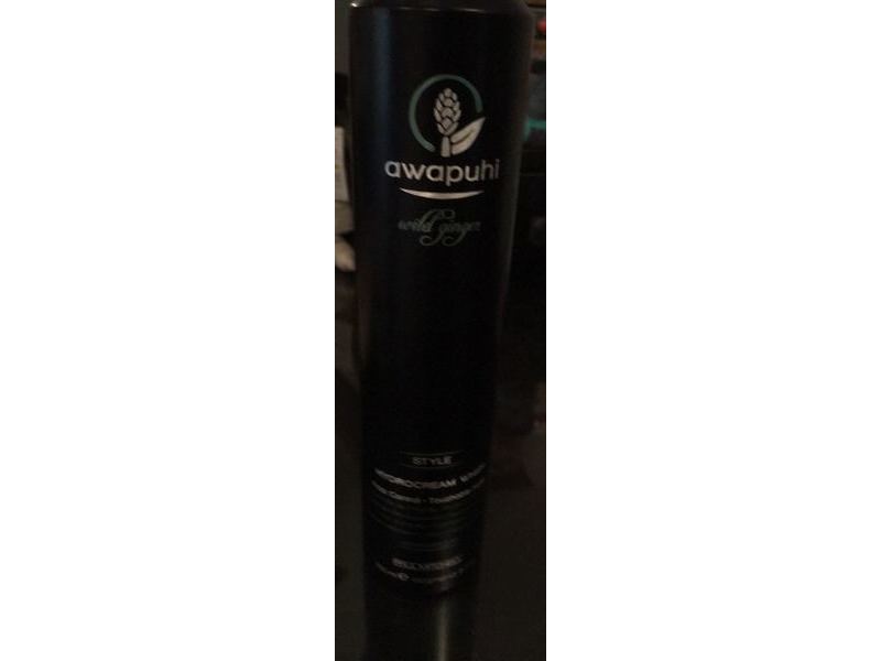 Paul Mitchell Awapuhi Hydrocream Whip Mousse, Wild Ginger, Style, 6.7 oz/200 mL