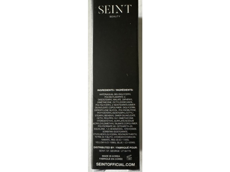 Seint Beauty Lip Tint, Berry, 0.13 fl oz/4 mL