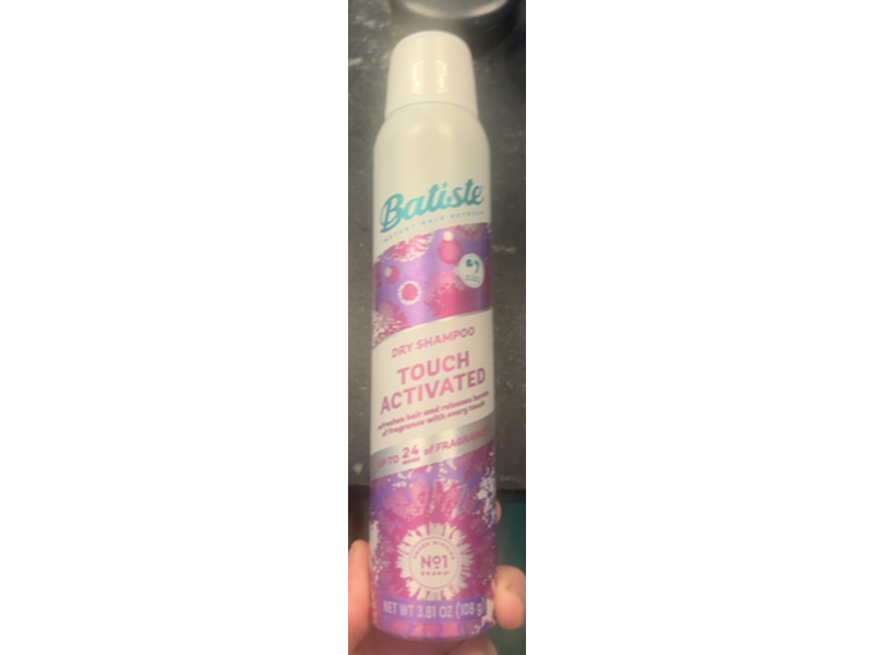 Batiste Dry Shampoo, Touch Activated, 3.81 oz/108 g