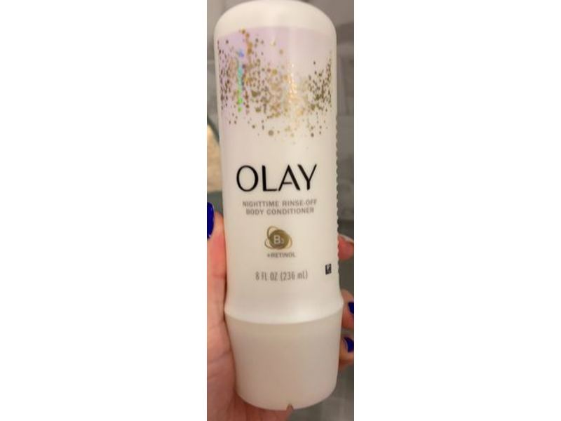 Olay Nighttime Rinse-Off Body Conditioner, 8 fl oz/236 mL