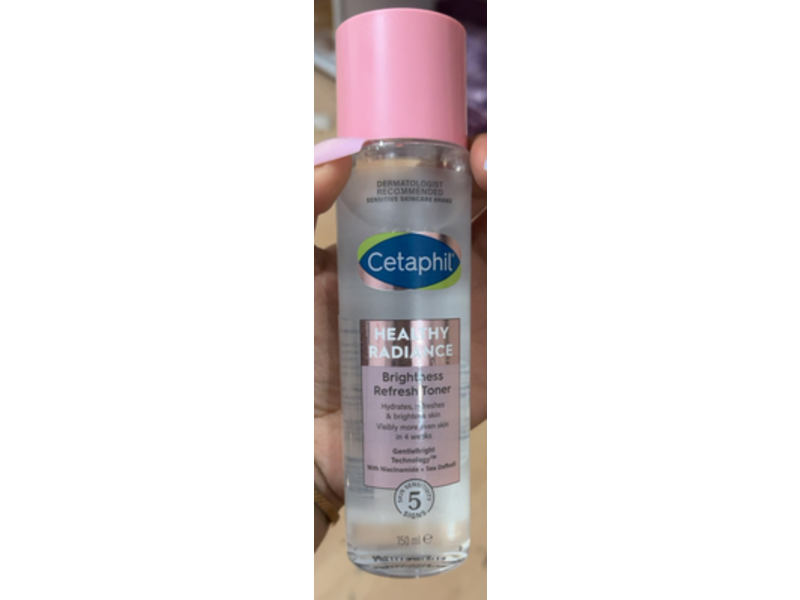Cetaphil Healthy Radiance Brightness Refresh Toner, Niacinamide + Sea Daffodil, 150 mL