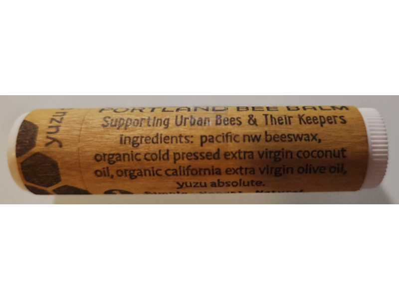Portland Bee Balm Lip Balm, Yuzu Citrus