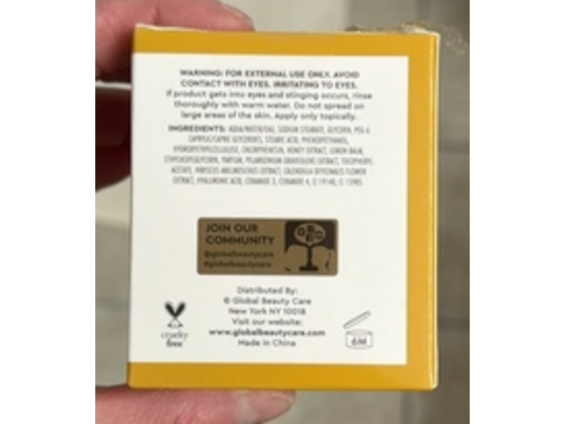 River & Rowe Honey Butter Cleansing Balm, Ceramides & Floral Extracts, 1.7 oz/50 mL