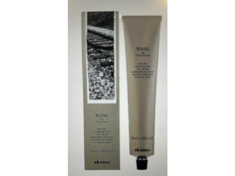 Davines Mask Permanent Cream Hair Dye, Vibrachrom 8,3, 3.38 fl oz/100 mL