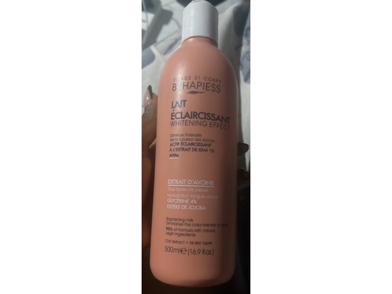 Byphasse Brightening Milk Whitening Effect Body Milk, 500 mL