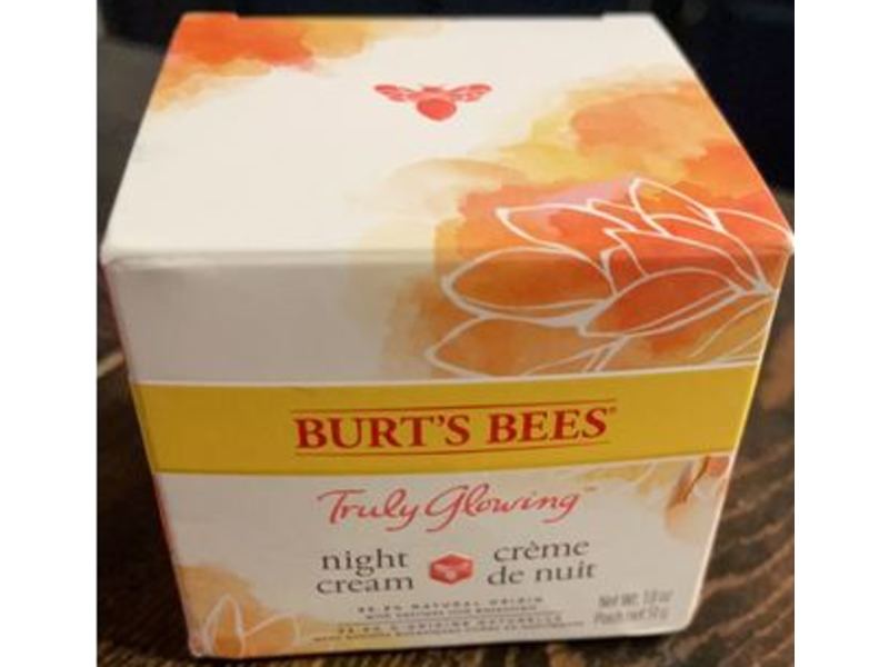 Burt's Bees Truly Glowing Night Cream, 1.8 oz/51 g