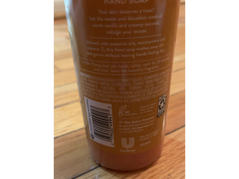 Suave Sweet Hand Soap, Cocoa Butter & Shea, 13.5 fl oz/400 mL