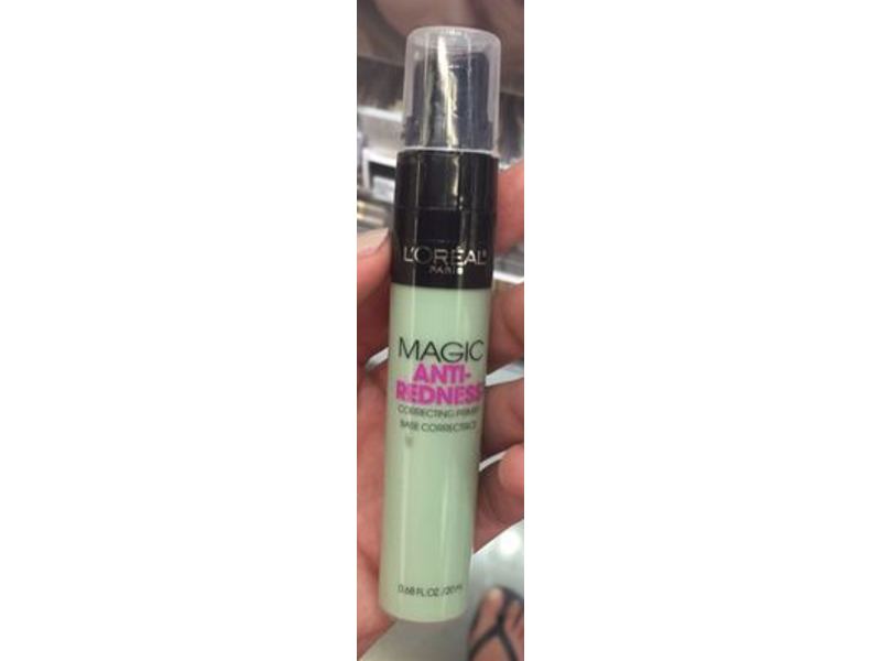 L'Oreal Paris Magic Anti-Redness Correcting Primer, 0.68 fl oz/20 mL