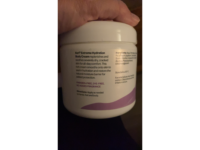 Keri Clinical Care Extreme Hydration Body Cream, 482 mL