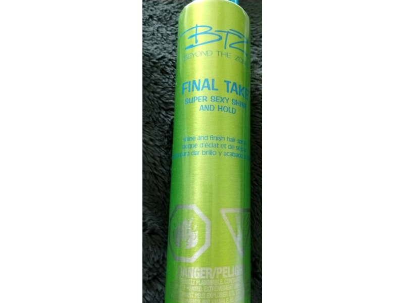 Beyond The Zone Final Take Super Sexy Shine & Hold Hair Spray, 10.5 oz/332 mL