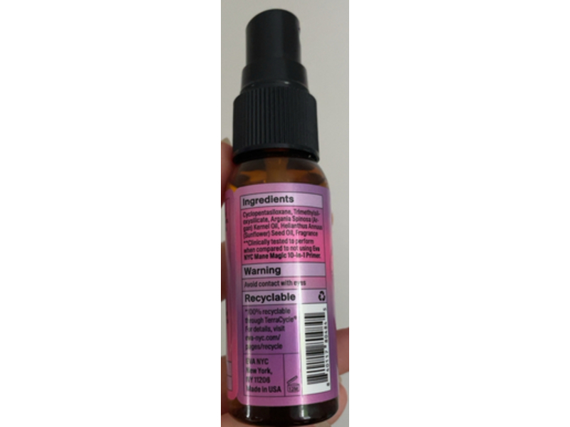 Eva-nyc Mane Magic 10 In 1 Primer, Organ Oil + Sunflower Seed Oil, 1 fl oz/30 mL