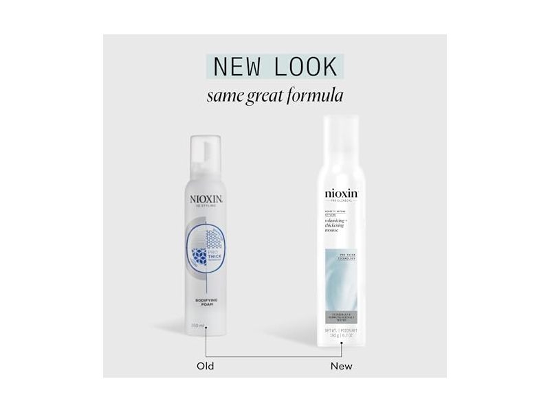 Nioxin Density Defend Styling Volumizing + Thickening Mousse, 6.7 oz/292 g