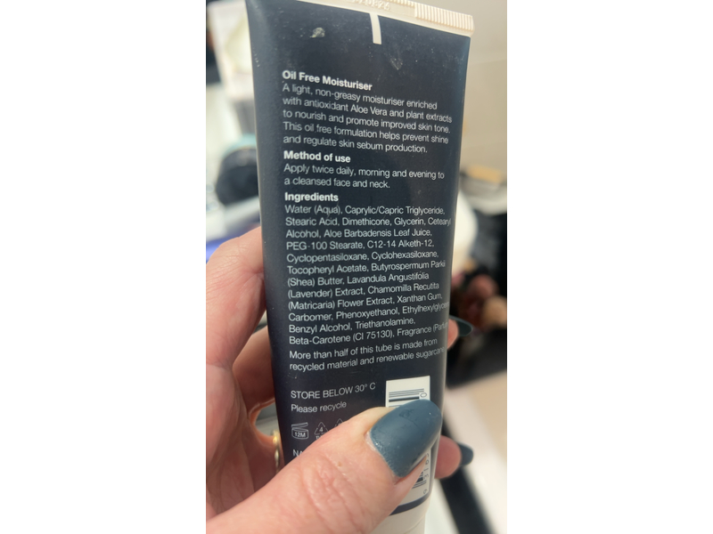 Natio Oil Free Moisturiser, 3.5 oz/100 g