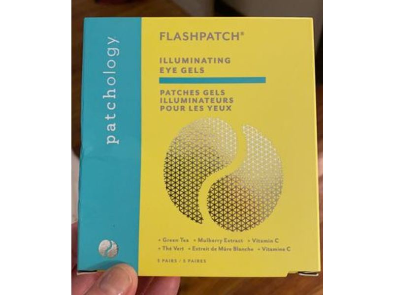 Patchology FlashPatch Illuminating Eye Gels, 5 Count