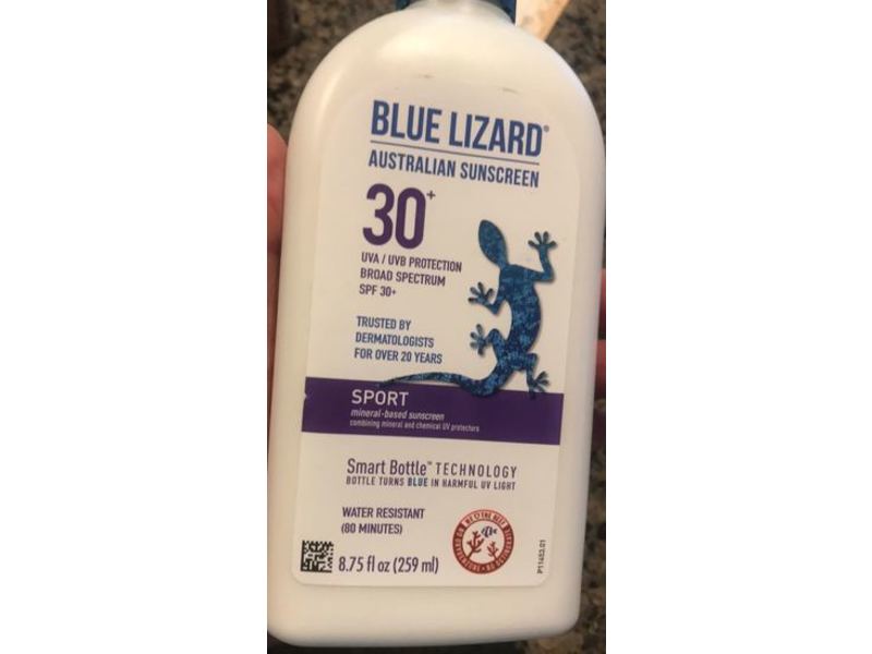 Blue Lizard Sport Mineral-Based Sunscreen, SPF 30+, 8.75 fl oz/259 mL