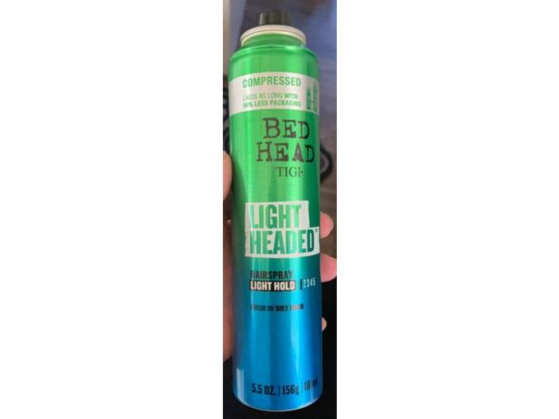 Bed Head Tigi Light Headed Hairspray, Light Hold 1, 5.5 oz/156 g
