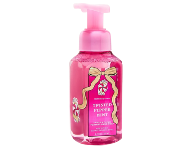 Bath & Body Works Twisted Peppermint Gentle & Clean Foaming Hand Soap, 8.75 fl oz/259 mL