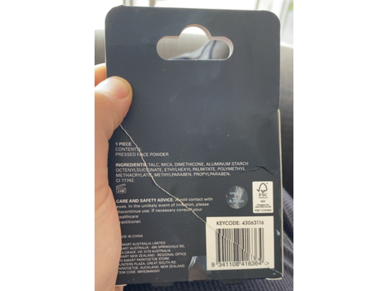 OXX Cosmetic Pressed Face Powder Compact, Translucent, 1 Count