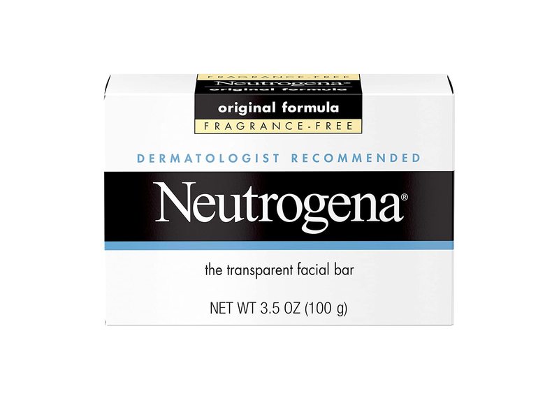 Neutrogena Transparent Facial Bar, 3.5 oz/100 g, Pack Of 2