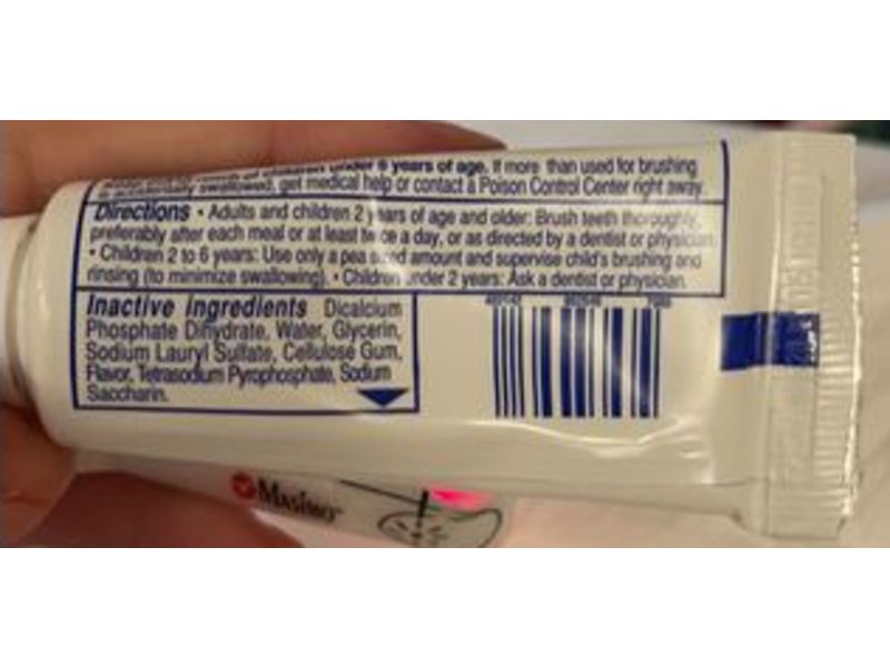 Colgate Cavity Protection Toothpaste, Great Regular Flavor, 0.85 oz/24 g