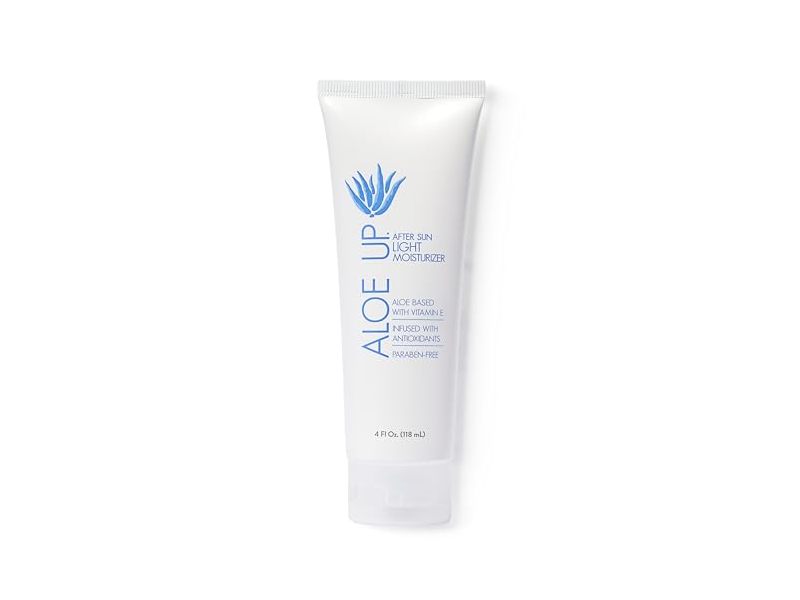 Aloe Up After Sun Light Moisturizer, Vitamin E & Antioxidants, 4 fl oz/118 mL