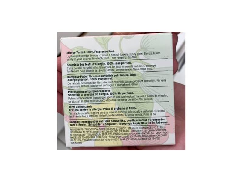 Clinique Pressed Powder Bronzer, Sunblushed, 0.33 oz/9.6 g
