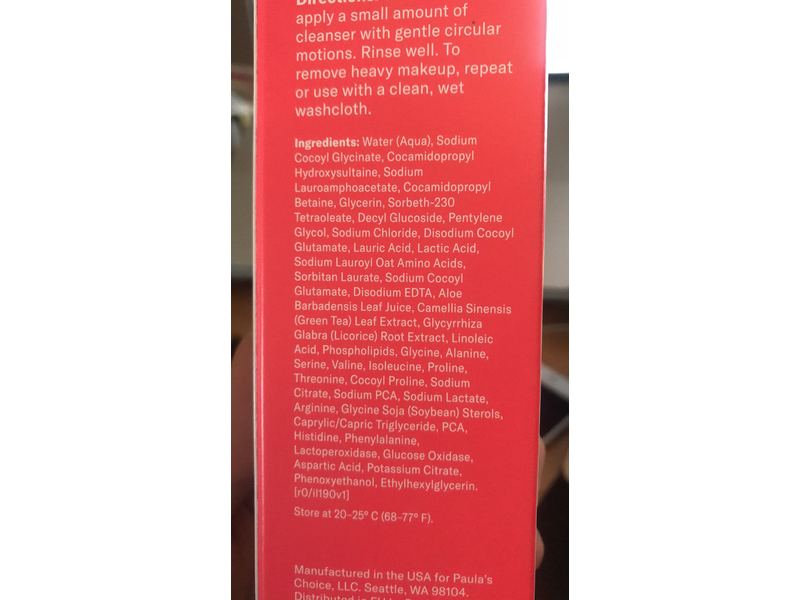 Paula's Choice Hydrating Gel-To-Cream Cleanser, 6.7 fl oz/198 mL