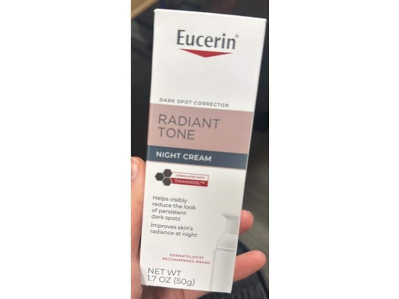 Eucerin Dark Spot Corrector Radiant Tone Night Cream,1.7 oz/48 g