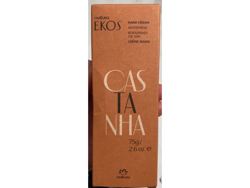 Natura Ekos Castanha Hand Cream, 2.6 oz/75 g