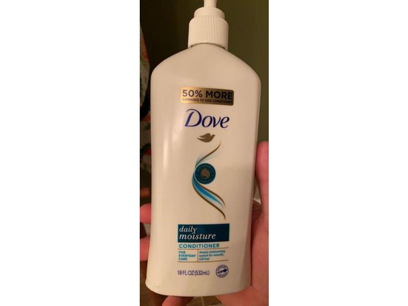 Dove Daily Moisture Conditioner, 18 fl oz/532 mL