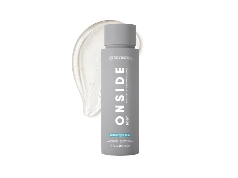 Onside Deep Clean Body Wash, Eucalyptus & Mint, 14 fl oz/ 414 mL