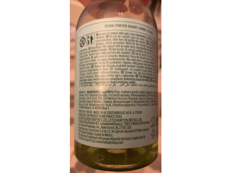 The Body Shop Shower Gel, Winter Jasmine, 8.4 fl oz/250 mL