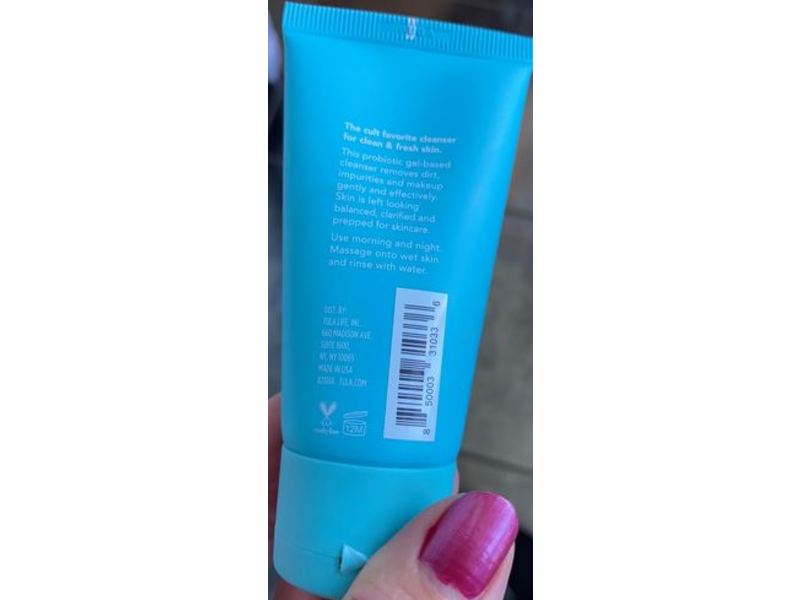 Tula Skincare Purifying Face Cleanser, 1.67 fl oz/50 mL