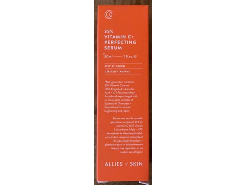 Allies Of Skin Perfecting Serum, 35% Vitamin C +, 1 fl oz/30 mL