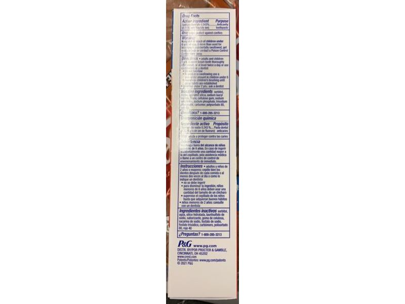 Crest Plus Complete Whitening Toothpaste, Cinnamon Expressions, 5.4 oz/153 g, Pack Of 2