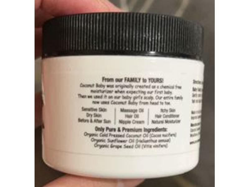 Coconut Essentials Coconut Baby Oil for Hair & Skin, 2 fl oz