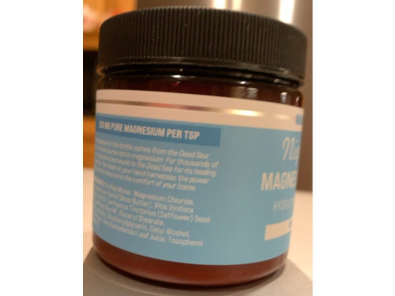 Magnumsolace Nighttime Magesium Cream, Unscented, 4 oz