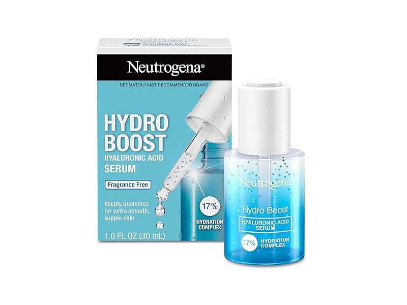 Neutrogena Hydro Boost Hyaluronic Acid Serum, 1 fl oz/30 mL