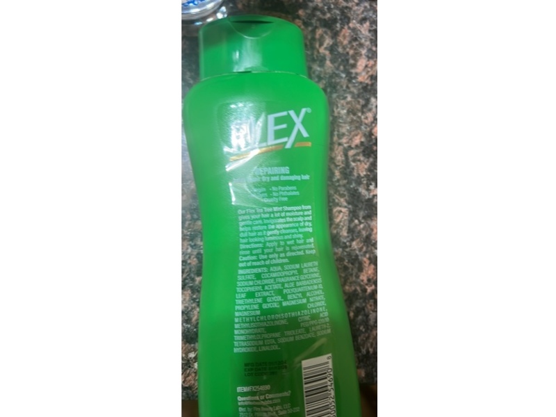 Flex Repairing Shampoo, Tea Tree Mint, 15 fl oz/443 mL
