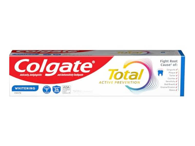 Colgate Total Active Prevention Whitening Paste, 75 mL