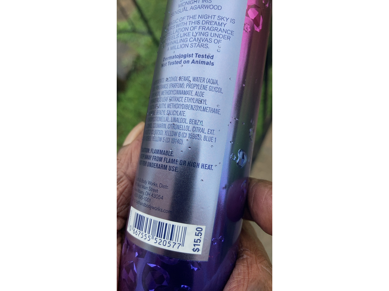Bath & Body Works Starlit Night Fragrance Mist, 8 fl oz/236 mL