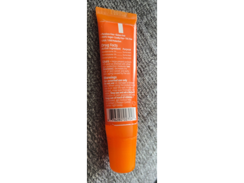 Hempz Yuzu & Starfruit Daily Herbal Lip Balm, SPF 15, 0.44 oz/12 g