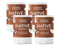 Native Deodorant, Coconut & Vanilla, 0.5 oz/14 g, Pack Of 4 - thumbnail 1