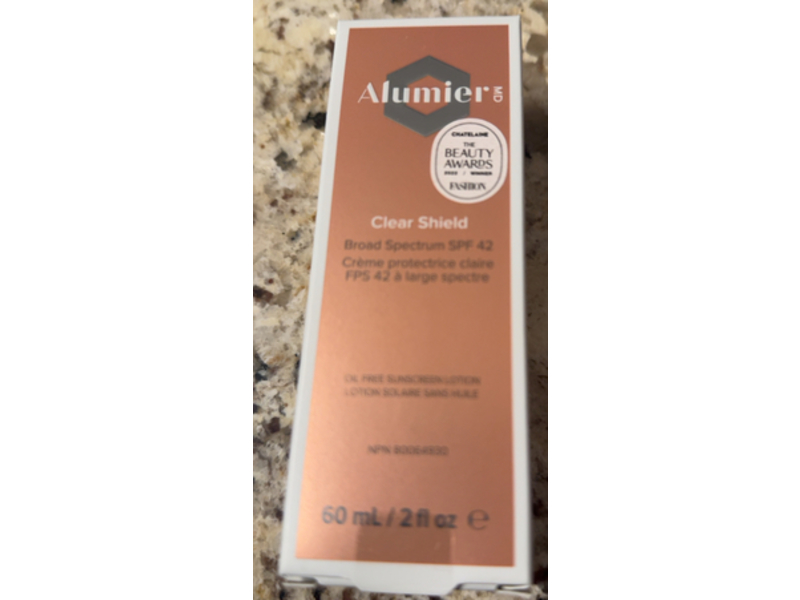 Alumier Clear Shield, SPF 42, 2 fl oz/60 mL