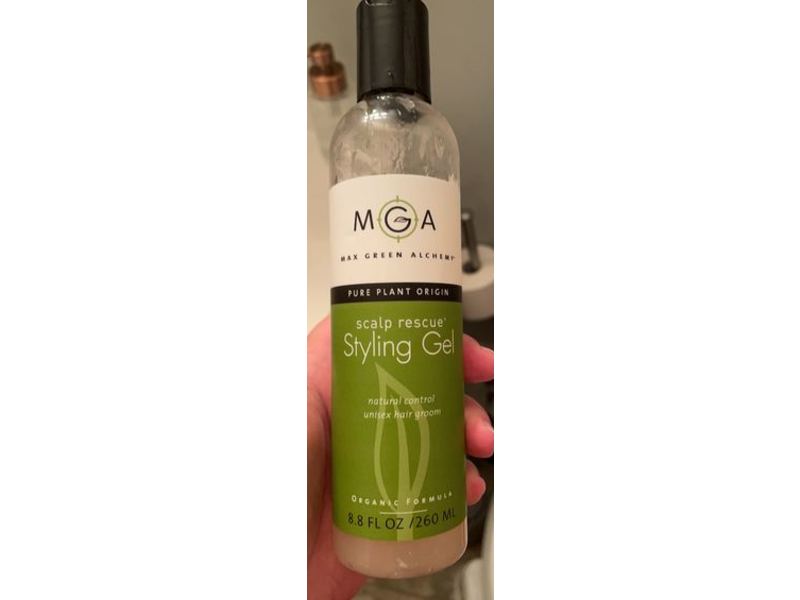 Max Green Alchemy Scalp Rescue Styling Gel, 8.8 fl oz/260 mL
