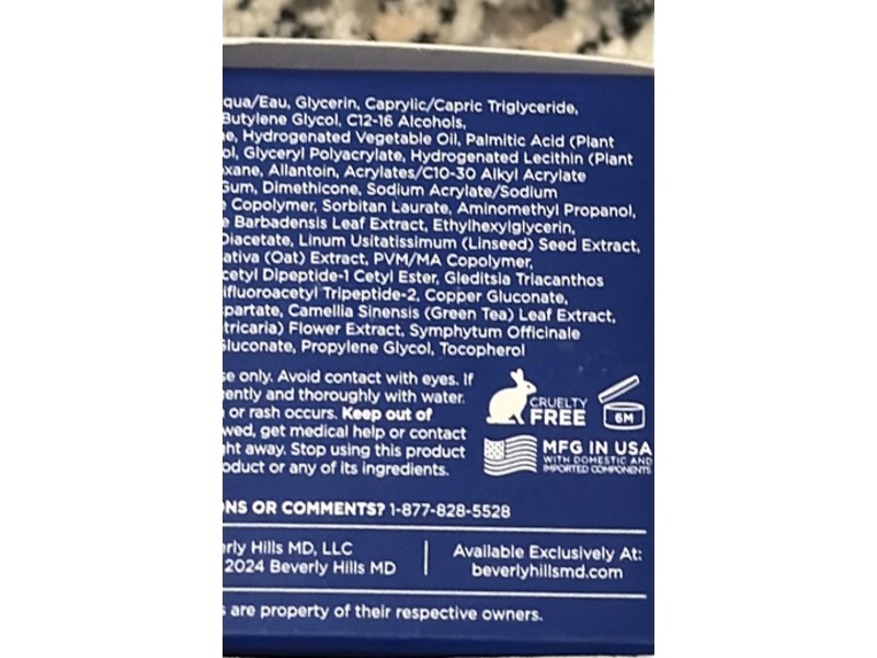 Beverly Hill MD Lift + Firm Sculpting Cream, 1.69 fl oz/50 mL