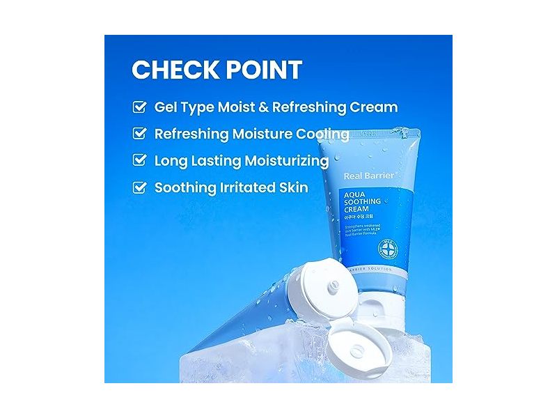 Real Barrier Aqua Soothing Cream 2.63Fl.Oz / 75ml