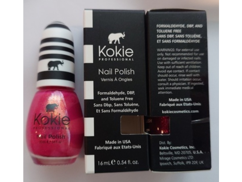 Kokie Nail Polish,NP125 Sorry Wrong Number, 0.54 fl oz/15 mL
