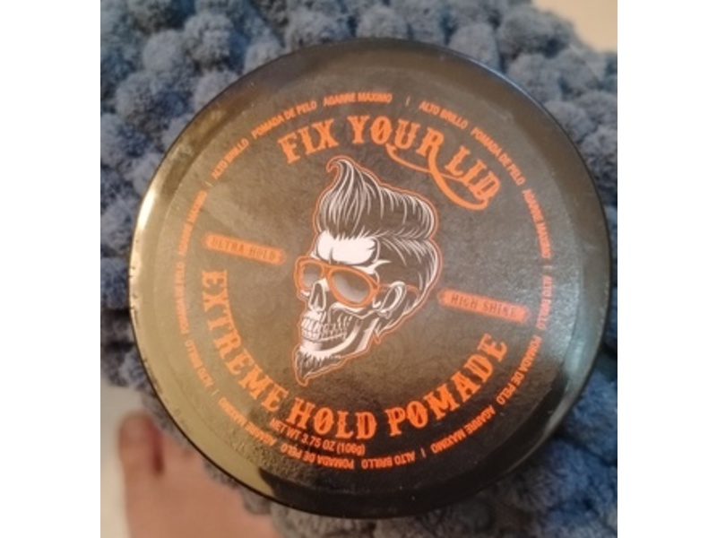 Fix Your Lid Extreme Hold Pomade, 3.75 oz/106 g