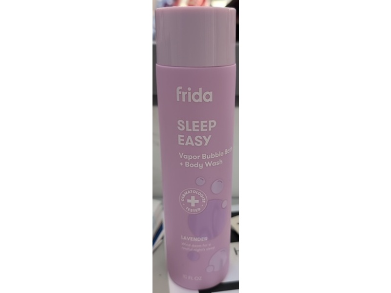 Frida Baby Sleep Easy Vapor Bubble Bath + Body Wash, Lavender, 10 fl oz